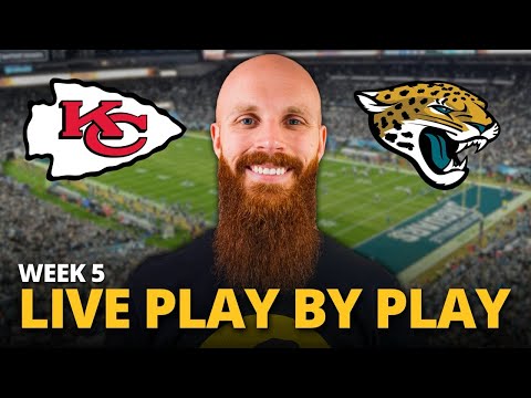 Thumbnail for Chiefs vs Jaguars LIVE play by play reaction! | Week 5, MNF