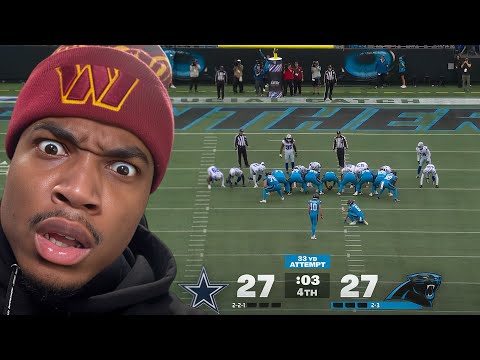 Thumbnail for TO THE WIRE! Dallas Cowboys vs. Carolina Panthers Game Highlights | NFL 2025 Season Week 6
