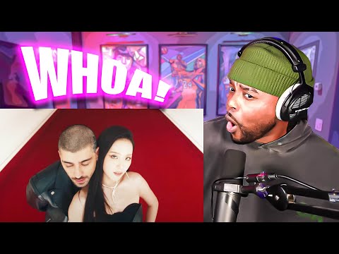 Thumbnail for JISOO X ZAYN - EYES CLOSED (OFFICIAL MV) REACTION