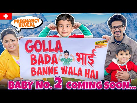Thumbnail for Humara 2nd Baby Coming Soon - We Are Pregnant Again🤰🏻 | Bharti Singh | Harssh Limbachiyaa | Golla