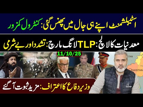 Thumbnail for Establishment in Trouble: TLP Long March Latest || Imran Riaz Khan Exclusive