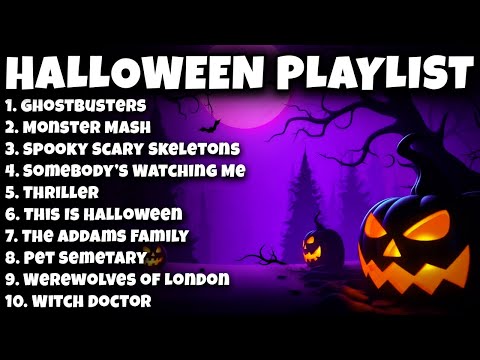 Thumbnail for Top Halloween Songs of All Time 🎃 Best Halloween Music Playlist 👻 Halloween Music Mix