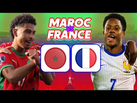 Thumbnail for 🔴 [LIVE] 🇲🇦 MAROC - FRANCE U20 🇫🇷 /🔥 La VICTOIRE HISTORIQUE du MAROC ! - MONDIAL U20 - LIVE/DIRECT