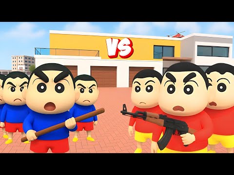 Thumbnail for Shinchan Gang VS Pinchan Gang Fight 💥😱 Indian Theft Auto Simulator 🔥🤩 