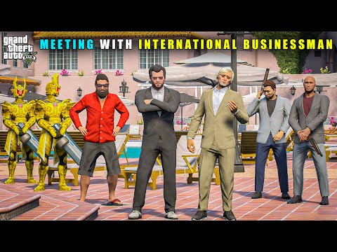Thumbnail for GTA 5 : MICHAEL'S MEETING WITH INTERNATIONAL BUSINESS MAN || BB GAMING