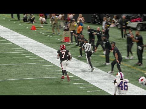 Thumbnail for To Infinity and Bijan! 81-yard TD brings down the house in ATL