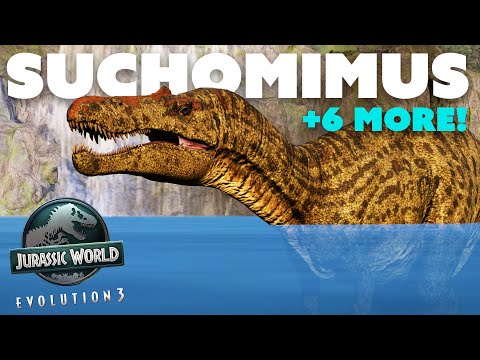 Thumbnail for 🔲 ALL JWE3 DINOSAURS REVEALED! The Roster Is BIGGER Than Announced! Jurassic World Evolution 3 News