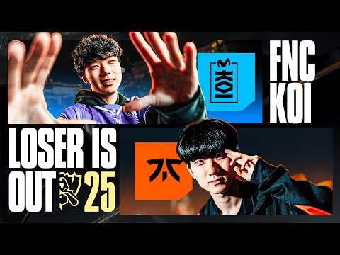 Thumbnail for FNC VS KOI THE FIRST ELIMINATION OF WORLDS 2025