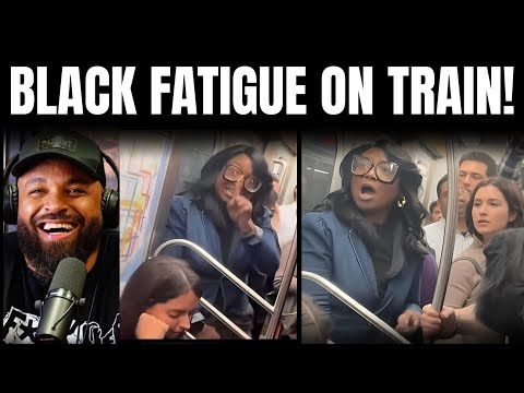 Thumbnail for F U White People! Black Woman HUMILIATES herself on New York Train