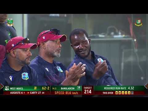 Thumbnail for Highlights | 2nd ODI | Dutch-Bangla Bank Bangladesh 🆚 West Indies ODI Series 2025