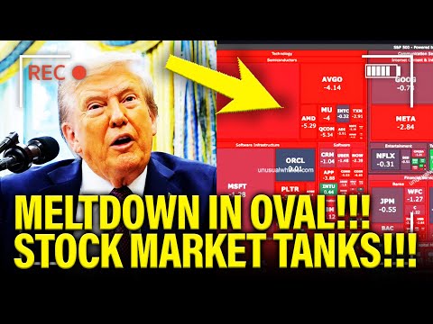 Thumbnail for Trump holds DISASTER PRESSER in OVAL as MARKETS TANKS