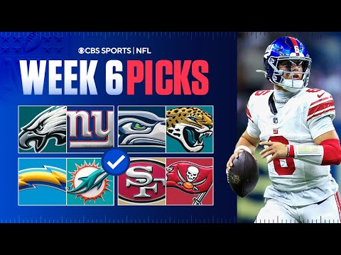 Thumbnail for NFL Predictions and Picks For EVERY Week 6 Game [Bills at Falcons, Bears at Commanders] | Best Bets✅