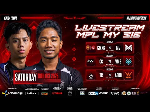 Thumbnail for LIVE | [ENG] MPL MY Season 16 Week 6 Day 2