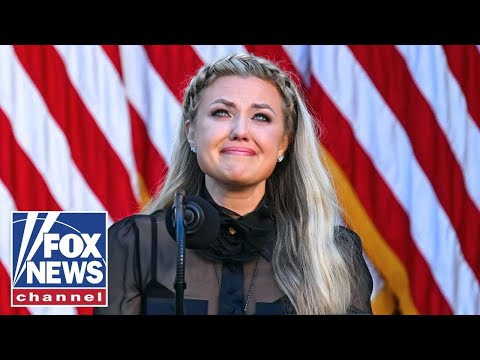 Thumbnail for Erika Kirk accepts Presidential Medal of Freedom on behalf of her husband