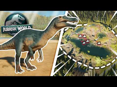Thumbnail for The First Exhibit - Suchomimus | Jurassic World Evolution 3 - HD