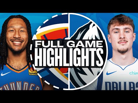 Thumbnail for THUNDER at MAVERICKS | FULL GAME HIGHLIGHTS | October 6, 2025