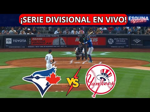 Thumbnail for ⚾🔴EN VIVO: TORONTO BLUE JAYS VS NEW YORK YANKEES -⚾ SERIE DIVISIONAL 2025 - PLAYOFFS 🏆 ALDS