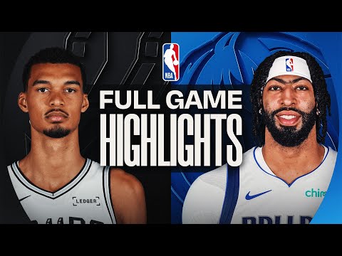 Thumbnail for SPURS at MAVERICKS | FULL GAME HIGHLIGHTS | October 22, 2025