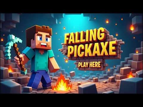 Thumbnail for Falling Pickaxe Live | Chat Controls the Game! | Python Interactive 2D Mining Game