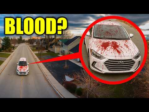 Thumbnail for We found this bloody Car parked outside of our house WE TOUCHED IT (its dangerous)