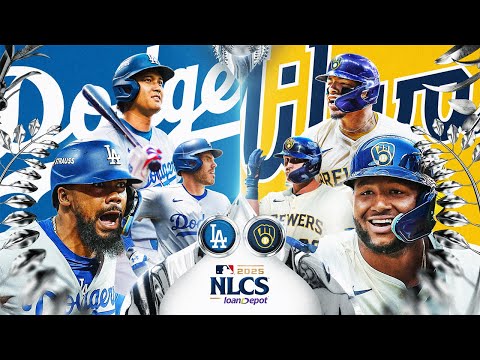 Thumbnail for Dodgers-Brewers NLCS Preview: Battle of NL titans for the World Series!