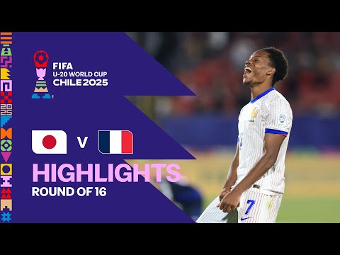 Thumbnail for Japan vs France Highlights | FIFA U-20 World Cup Chile 2025