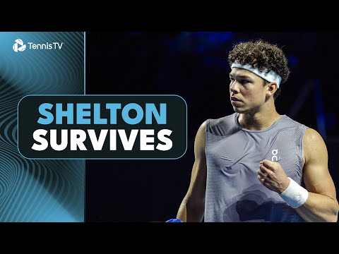Thumbnail for Ben Shelton Saves TWO Match Points vs Majchrzak 😳 | Basel 2025 Highlights