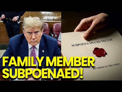 Thumbnail for Trump’s Family Member SUBPOENAED!! Must Testify Against Him