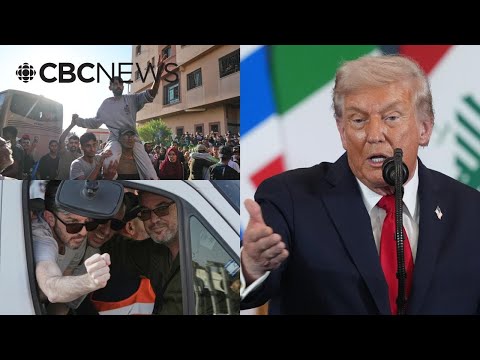 Thumbnail for Trump, mediators sign Gaza peace deal as Hamas, Israel release hostages and prisoners