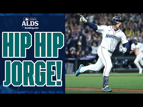 Thumbnail for JORGE POLANCO WINS IT IN THE 15TH INNING! The Mariners are heading to the ALCS in 2025 🔱