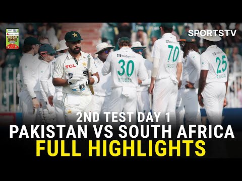 Thumbnail for Full Highlights | Pakistan vs South Africa Test Series 2025 | 2nd Test Day 1 | PCB | M3U1U