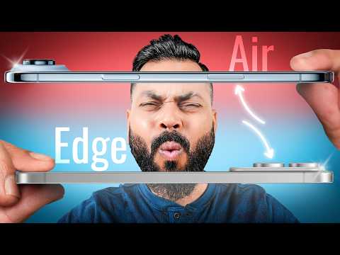 Thumbnail for Samsung Galaxy S25 Edge Vs iPhone Air Full Comparison ⚡ Best Slim Phone Is...