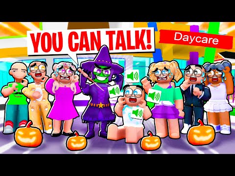 Thumbnail for Daycare JJ AND PABLO TALK SPELL | Halloween Special | Roblox | Brookhaven 🏡RP