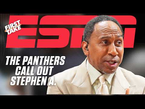 Thumbnail for The Carolina Panthers TROLL Stephen A. after Week 6 win over the Dallas Cowboys 🤣 | First Take