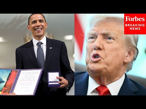 Thumbnail for 'Got A Prize For Doing Nothing': Trump Rages Against Nobel Committee For Giving Peace Prize To Obama