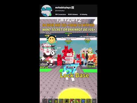 Thumbnail for 💰STEAL A BRAINROT DOING 1v1 PVP WITH FANS! 😱 (Roblox)