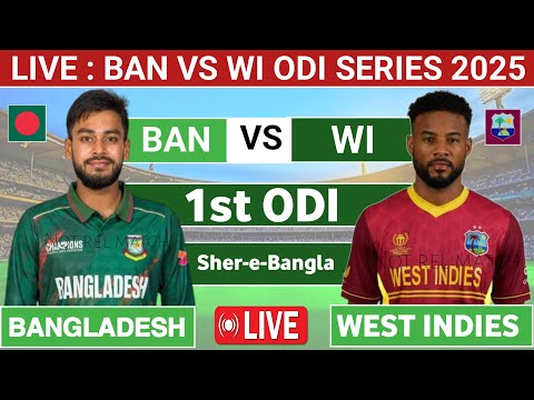 Thumbnail for Bangladesh vs west indies live match | Ban vs wi 1st ODI match last over #highlights