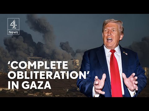 Thumbnail for Trump says Hamas to face 'complete obliteration' if it stays in power in Gaza