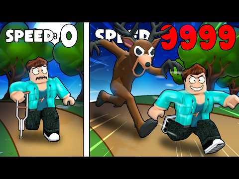 Thumbnail for +1 SPEED EVERY SECOND TO ESCAPE THE 99 NIGHT MINSTER IN ROBLOX !!