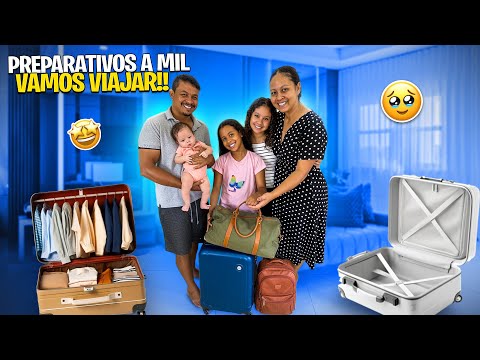 Thumbnail for DEPOIS DE MUITO TEMPO…ARRUMANDO AS MALAS EM FAMÍLIA ✨ RUMO À NOSSA VIAGEM‼️