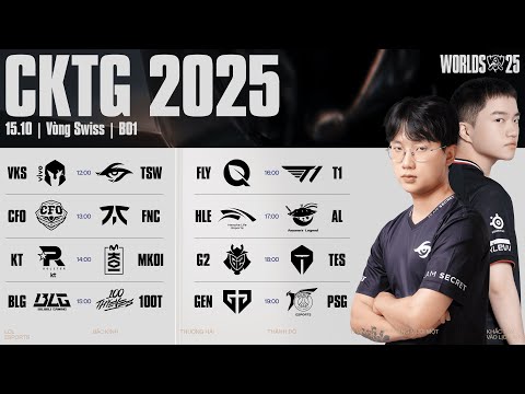 Thumbnail for Ngày 1 | CKTG 2025 - Vòng Swiss Ngày 15.10.2025
