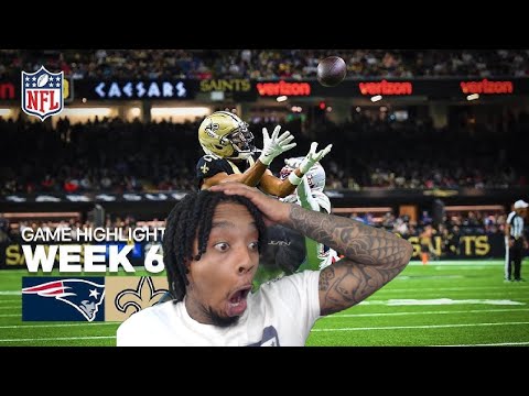 Thumbnail for FlightReacts To New England Patriots vs New Orleans Saints Game Highlights | 2025 NFL Season Week 6