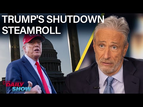 Thumbnail for Jon Stewart Makes the Case for Dems Holding the Line in Trump's Shutdown Warfare | The Daily Show