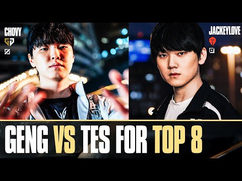 Thumbnail for WHO WILL ADVANCE? - GENG VS TES - WORLDS 2025