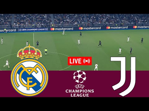 Thumbnail for [LIVE] Real Madrid vs Juventus. UEFA Champions League 25/26 Full Match - VideoGame Simulation