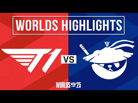 Thumbnail for T1 vs AL Highlights ALL GAMES | Worlds 2025 Quarterfinals | T1 vs Anyone's Legend
