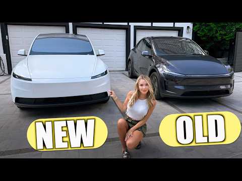 Thumbnail for Exclusive Look at the New CHEAPER Model Y - Side By Side