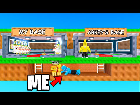 Thumbnail for I Used SECRET TUNNELS to Steal Update Brainrots 😂