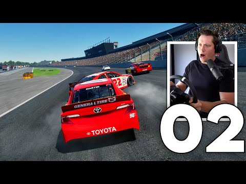 Thumbnail for NASCAR 25 Career - Part 2 - FIRST BIG WRECK