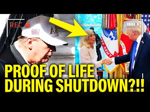 Thumbnail for Trump gives PROOF OF LIFE on Friday during DISASTER SHUTDOWN